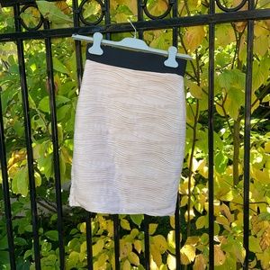 **2/$25** H&M nude mini skirt